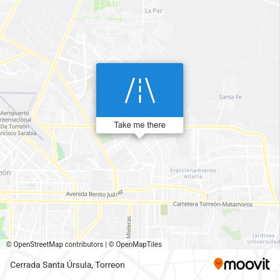 Cerrada Santa Úrsula map