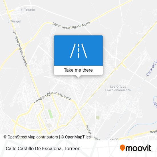 Calle Castillo De Escalona map