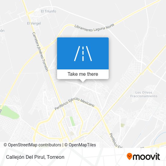 Mapa de Callejón Del Pirul