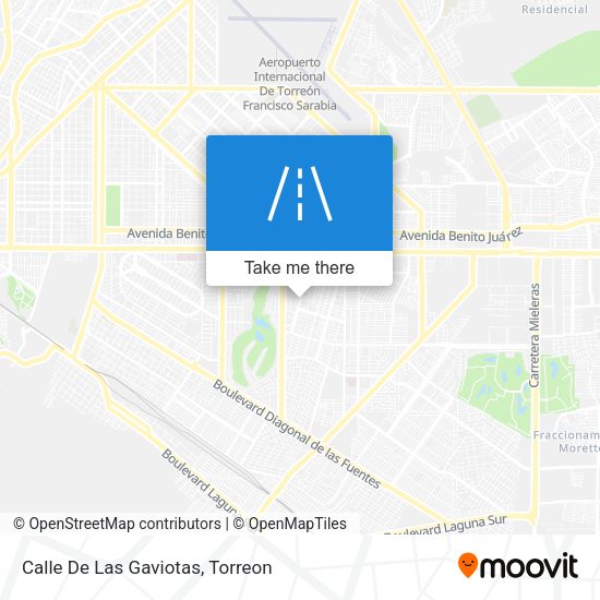 Calle De Las Gaviotas map
