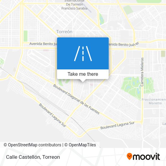 Mapa de Calle Castellón