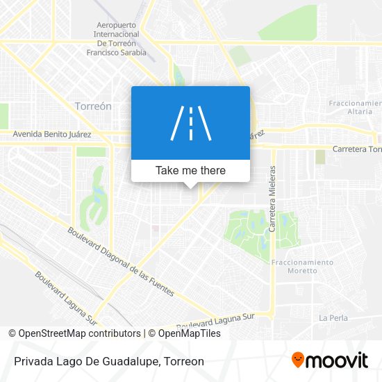 Privada Lago De Guadalupe map