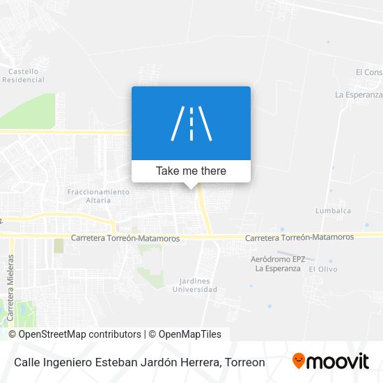 Mapa de Calle Ingeniero Esteban Jardón Herrera
