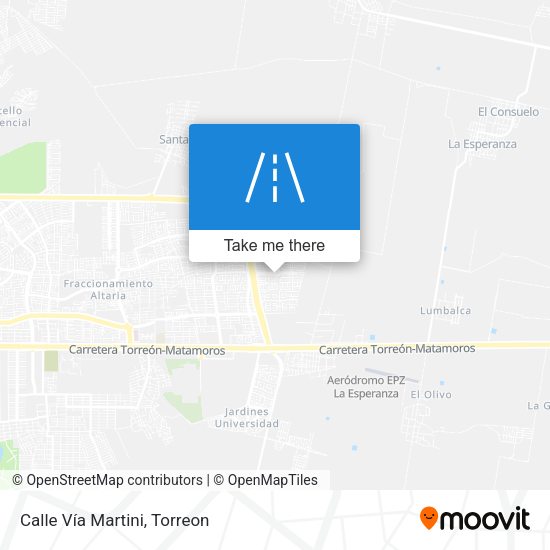 Calle Vía Martini map