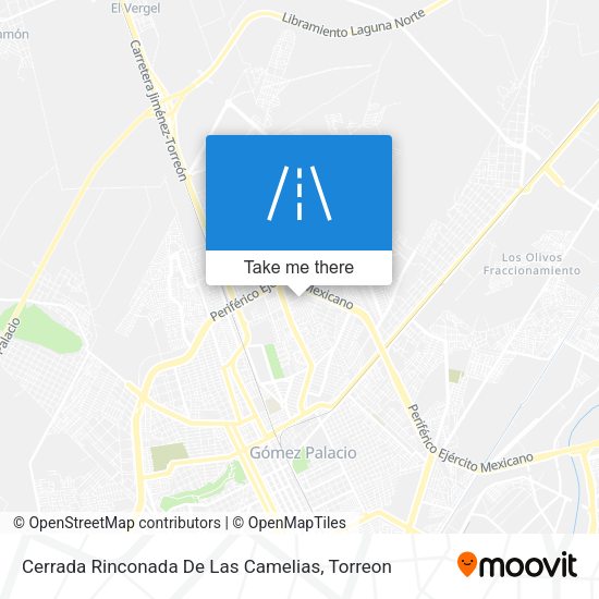 Cerrada Rinconada De Las Camelias map
