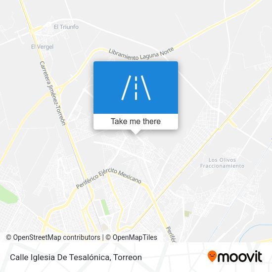 Mapa de Calle Iglesia De Tesalónica