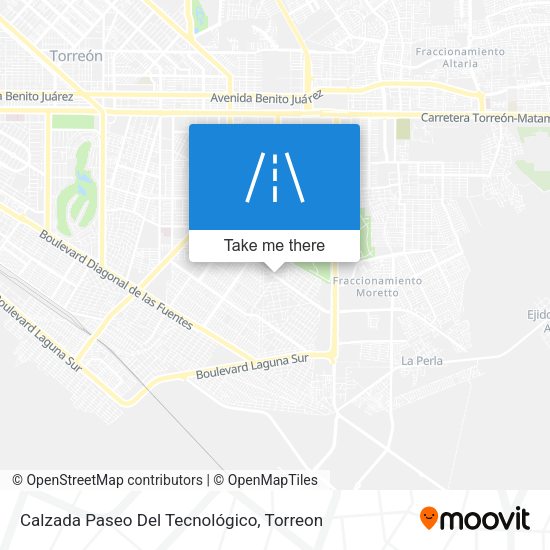 Calzada Paseo Del Tecnológico map