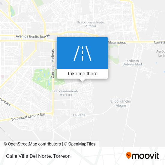 Calle Villa Del Norte map