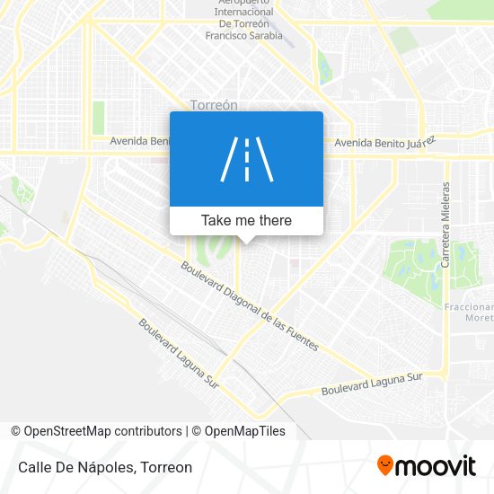 Mapa de Calle De Nápoles