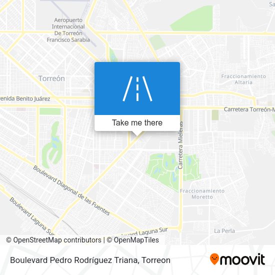Mapa de Boulevard Pedro Rodríguez Triana