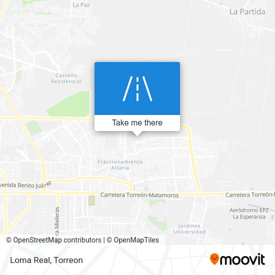 Mapa de Loma Real