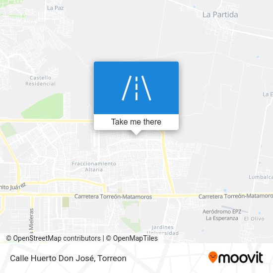 Calle Huerto Don José map