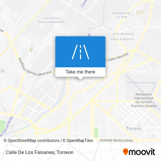 Calle De Los Faisanes map