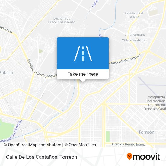 Calle De Los Castaños map