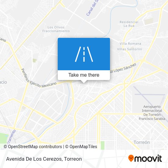 Avenida De Los Cerezos map