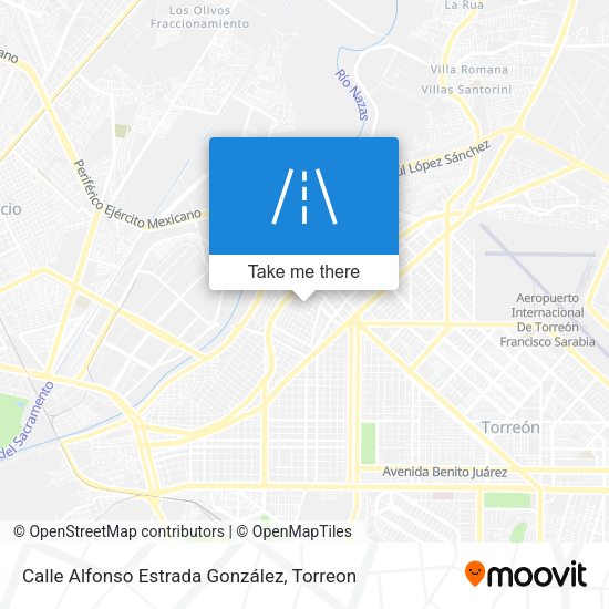 Calle Alfonso Estrada González map