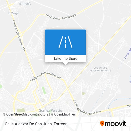 Mapa de Calle Alcázar De San Juan