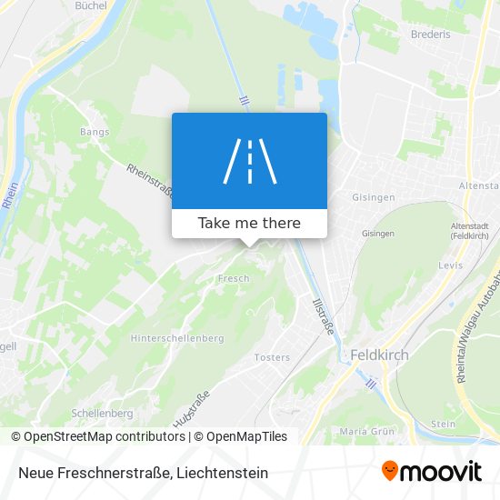 Neue Freschnerstraße map