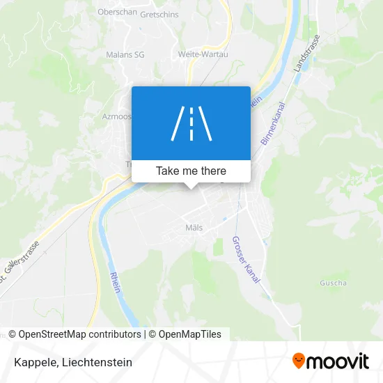 Kappele map