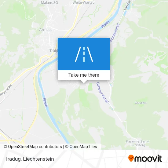 Iradug map