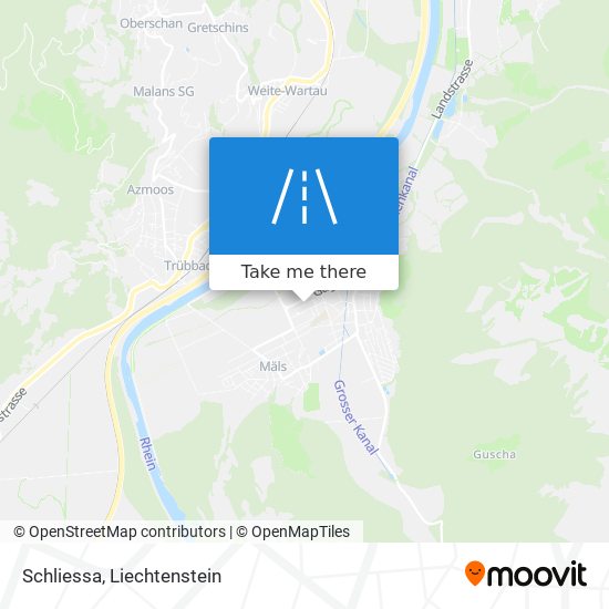Schliessa map