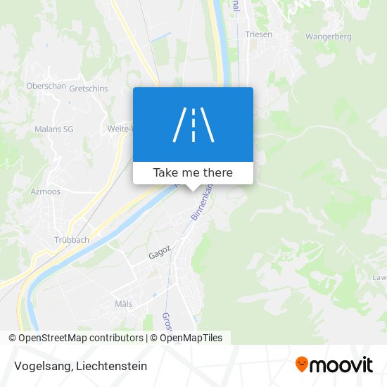 Vogelsang map