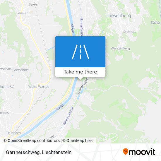 Gartnetschweg map