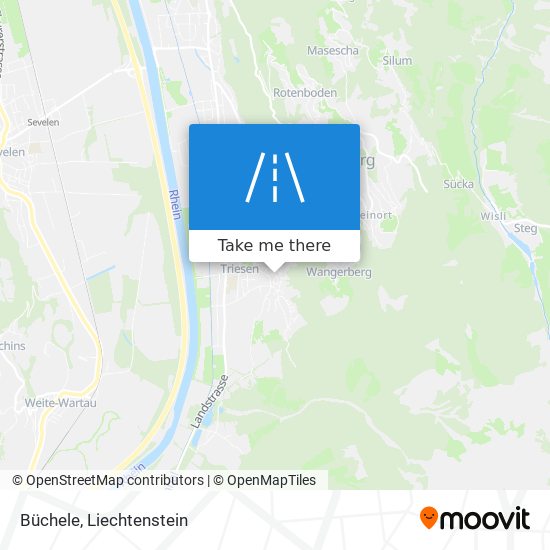 Büchele map