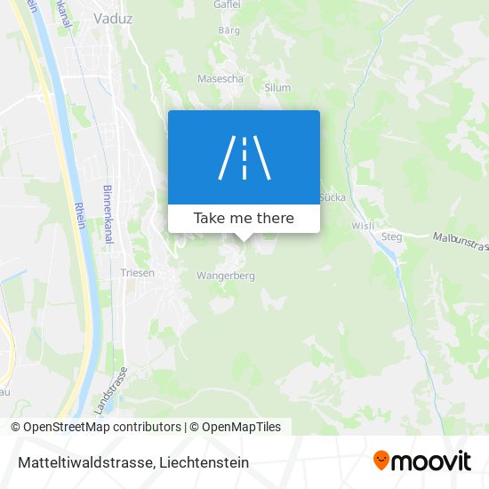 Matteltiwaldstrasse map