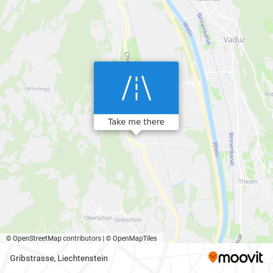 Gribstrasse map