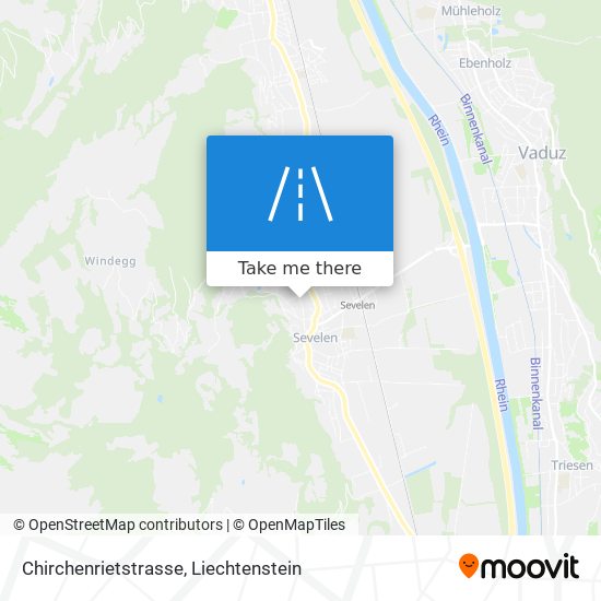 Chirchenrietstrasse map