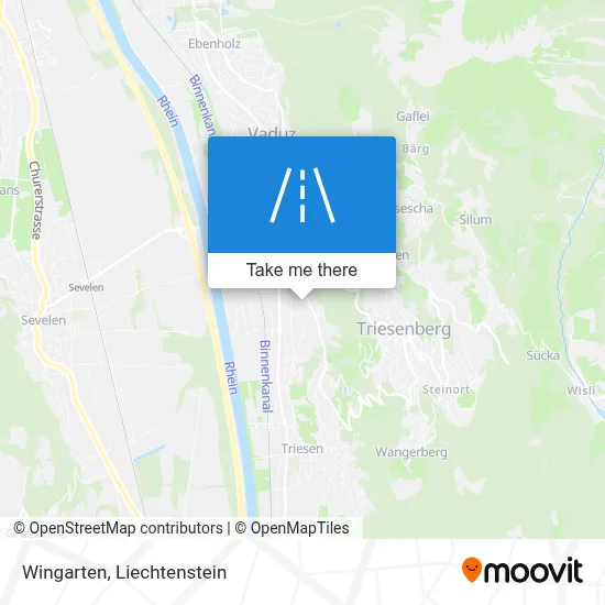 Wingarten map