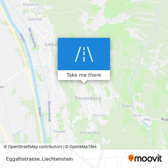 Eggaltistrasse map