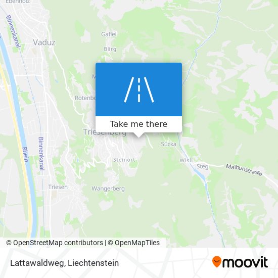 Lattawaldweg map
