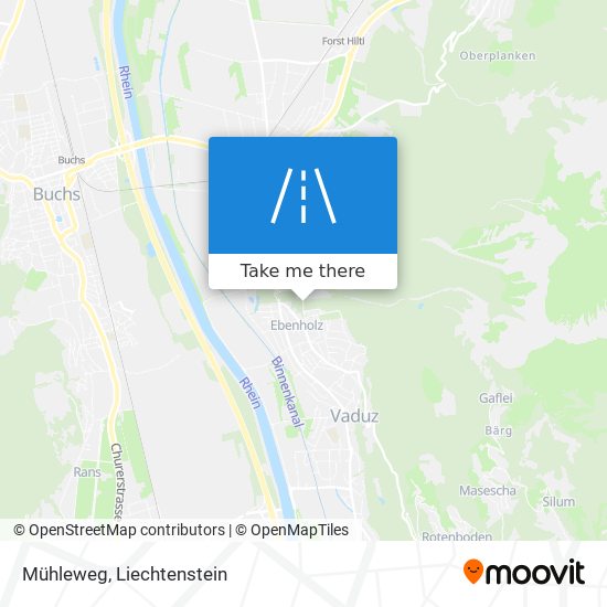 Mühleweg map