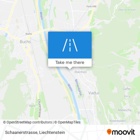 Schaanerstrasse map