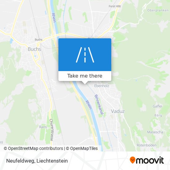 Neufeldweg map