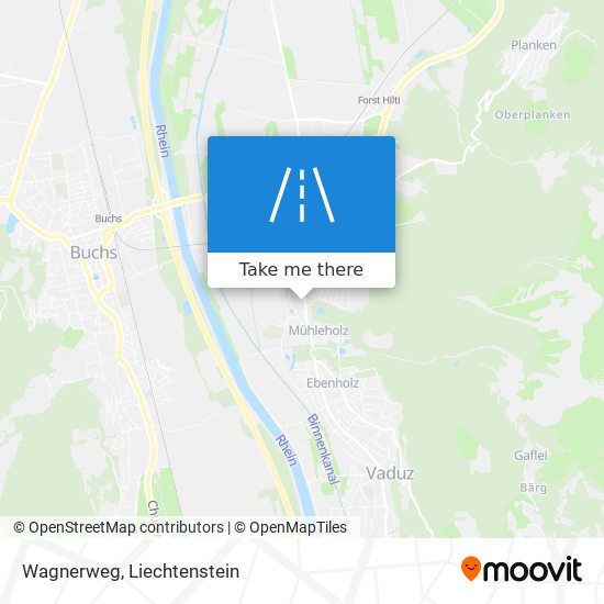 Wagnerweg map