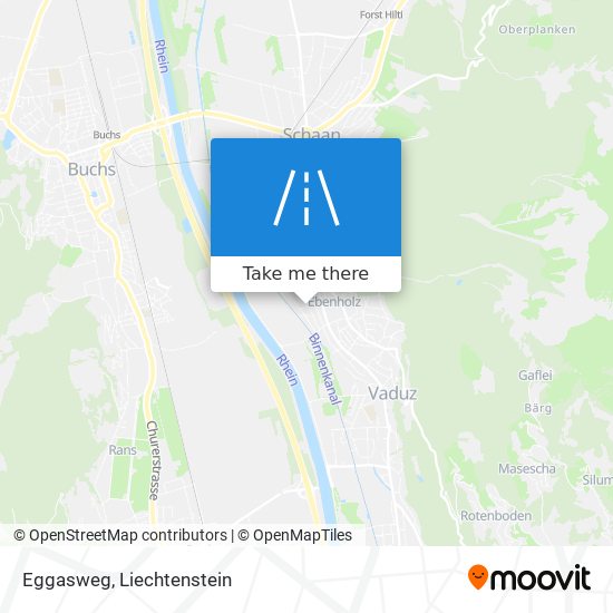 Eggasweg map