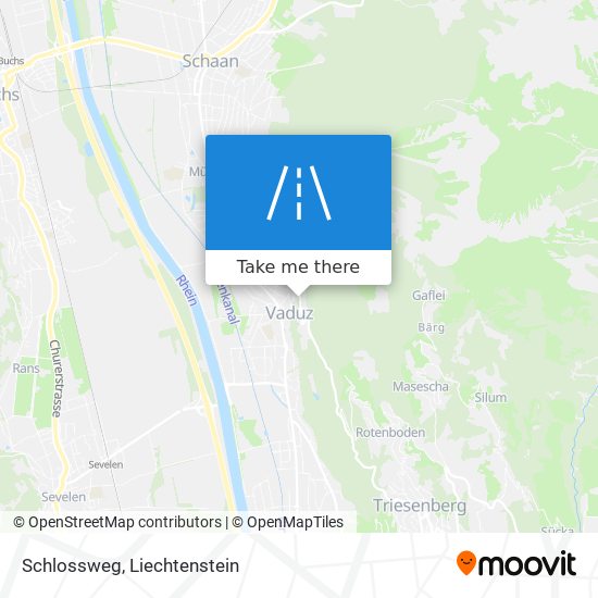 Schlossweg map