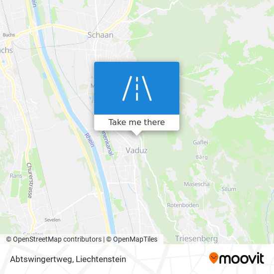 Abtswingertweg map