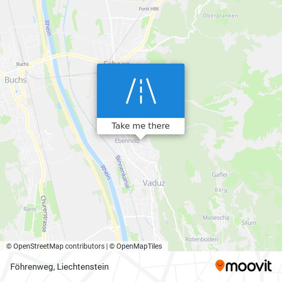 Föhrenweg map