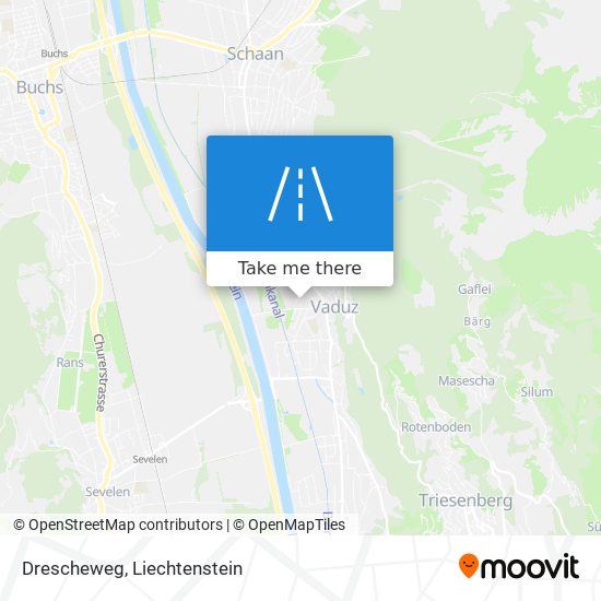 Drescheweg map