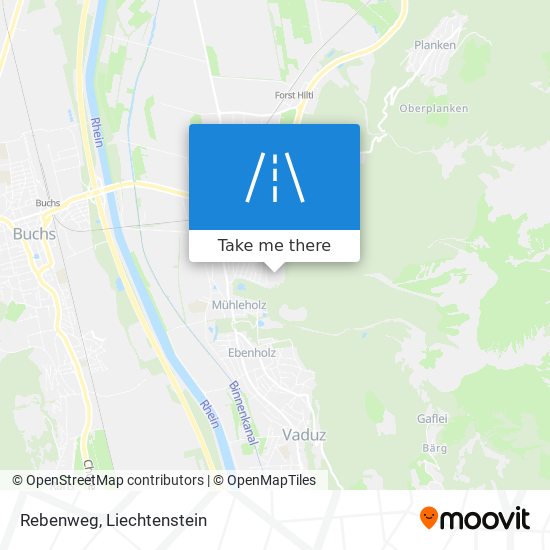 Rebenweg map