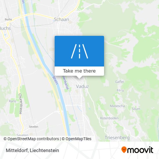 Mitteldorf map