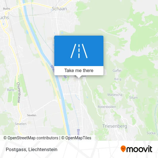 Postgass map