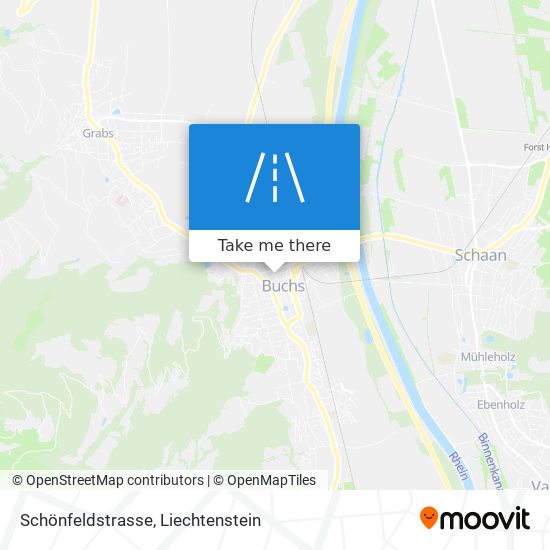 Schönfeldstrasse map