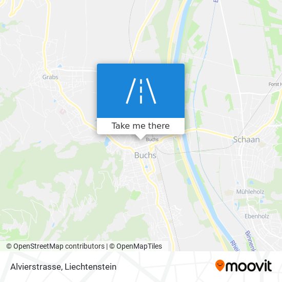 Alvierstrasse map