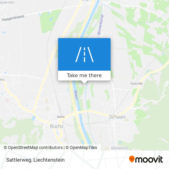Sattlerweg map
