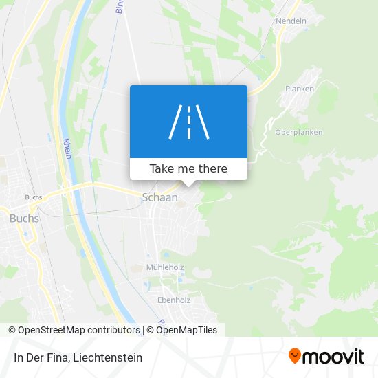 In Der Fina map